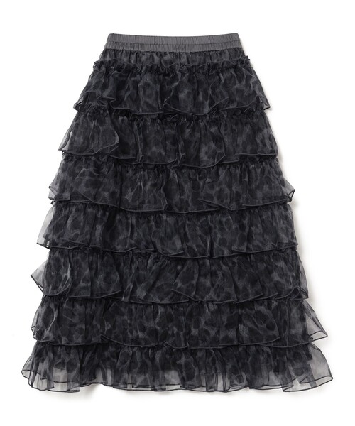 最終値下げ！mmts マミタス 猫いっぱいスカート 黒 mmts - mmts 猫ティ