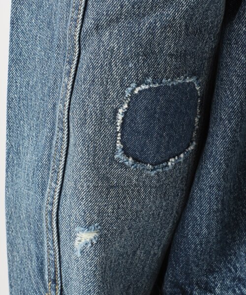 Levi's（リーバイス）の「LEVI’S(R) / リーバイス(R)  別注 1st JKT Selvedge INDIGO（デニムジャケット・メンズ・ダークブルー・X-SMALL/SMALL/LARGE/X-LARGE/MEDIUM/XX-LARGE）」の11枚目の写真