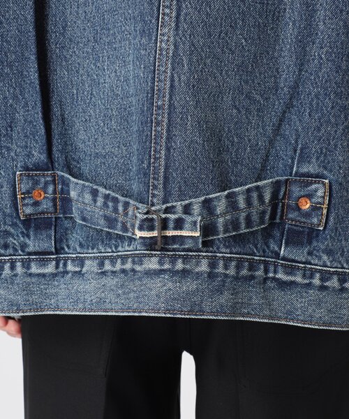 Levi's（リーバイス）の「LEVI’S(R) / リーバイス(R)  別注 1st JKT Selvedge INDIGO（デニムジャケット・メンズ・ダークブルー・X-SMALL/SMALL/LARGE/X-LARGE/MEDIUM/XX-LARGE）」の22枚目の写真
