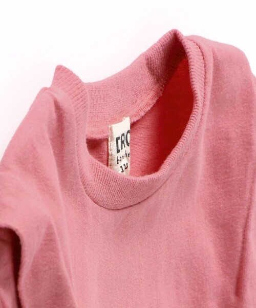 DRC branshes（ディーアールシーブランシェス）の「【WEB限定/DRC/お肌に嬉しい綿100％】肩タック長袖ワンピース（ワンピース・キッズ・ブルーグレー/ブラック/フューシャピンク/チャコールグレー/ブラウン・120/150/100/140/110/130）」の9枚目の写真