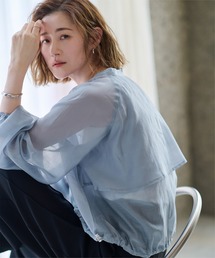 ur's（ユアーズ）の「ドローストリングシアーブルゾン（ブルゾン）」