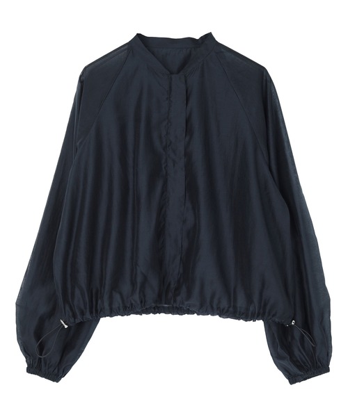 【サイズ4 ブラック】 auralee 25SS トロピカル ブルゾン AURALEE 25SS サイズ4 SUPER FINE TROPICAL WOOL ZIP BLOUSON