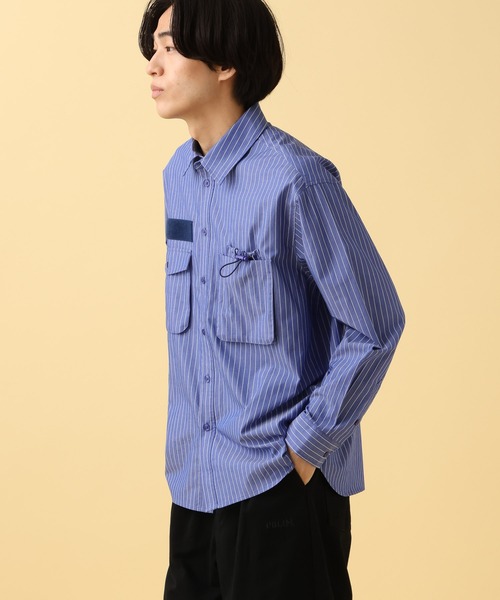 PBLIM(ページボーイリム)の「PAGEBOYLIM/アソートユーティリティシャツ(シャツ/ブラウス・レディース・ブルー系その他/ブルー系その他2・FREE)」の11枚目の写真