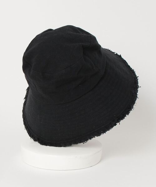 FUNALIVE（ファンアライブ）の「PAGE ONE ＵＶキャンバスフリンジハット（ハット・レディース・グレイッシュベージュ/ミント/イエロー/キナリ/ブラック・FREE）」の6枚目の写真