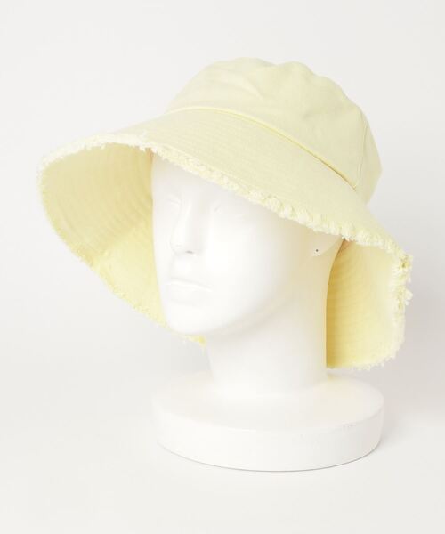 FUNALIVE（ファンアライブ）の「PAGE ONE ＵＶキャンバスフリンジハット（ハット・レディース・グレイッシュベージュ/ミント/イエロー/キナリ/ブラック・FREE）」の22枚目の写真