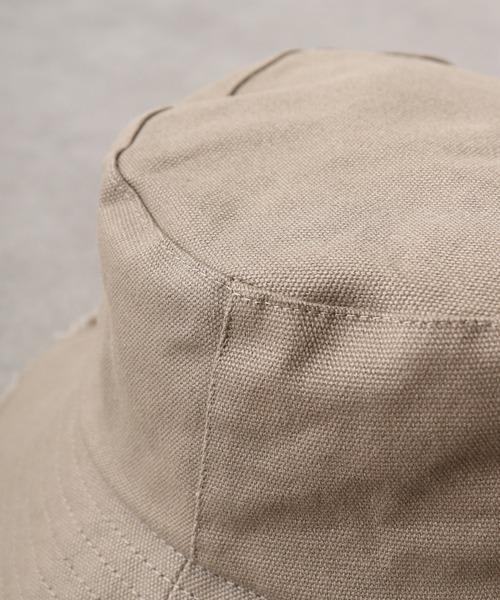 FUNALIVE（ファンアライブ）の「PAGE ONE ＵＶキャンバスフリンジハット（ハット・レディース・グレイッシュベージュ/ミント/イエロー/キナリ/ブラック・FREE）」の15枚目の写真