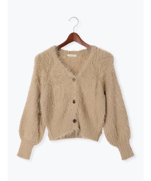 Te chichi（テチチ）の「シャギーカーディガン（カーディガン/ボレロ・レディース・ベージュ/モカ/シルバーグレー・F）」の18枚目の写真