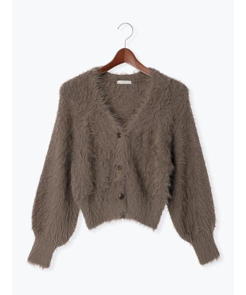 Te chichi（テチチ）の「シャギーカーディガン（カーディガン/ボレロ・レディース・ベージュ/モカ/シルバーグレー・F）」の17枚目の写真