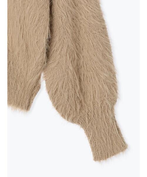 Te chichi（テチチ）の「シャギーカーディガン（カーディガン/ボレロ・レディース・ベージュ/モカ/シルバーグレー・F）」の13枚目の写真