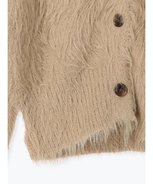 Te chichi（テチチ）の「シャギーカーディガン（カーディガン/ボレロ・レディース・ベージュ/モカ/シルバーグレー・F）」の12枚目の写真