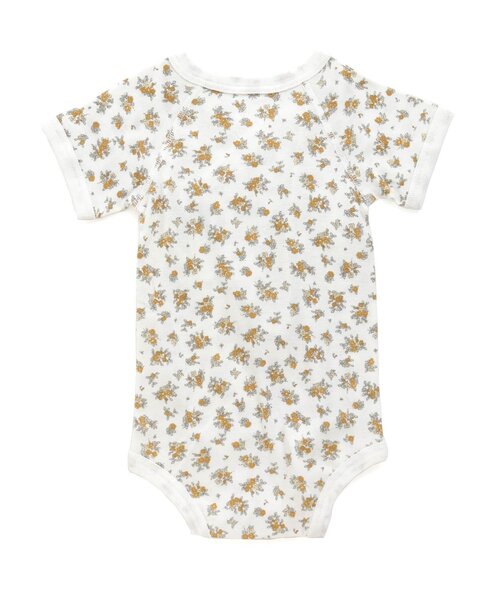 apres les cours（アプレレクール）の「ベビー半袖フライスグレコ肌着（肌着・キッズ・グレー/アイボリー/サーモンピンク/ベージュ/ミント・80/70）」の14枚目の写真