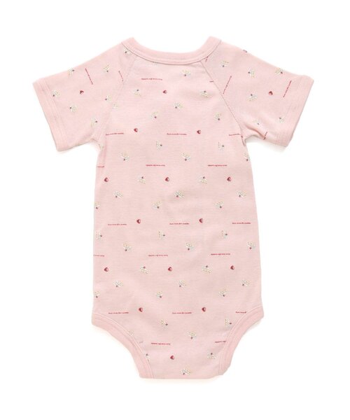 apres les cours（アプレレクール）の「ベビー半袖フライスグレコ肌着（肌着・キッズ・グレー/アイボリー/サーモンピンク/ベージュ/ミント・80/70）」の16枚目の写真