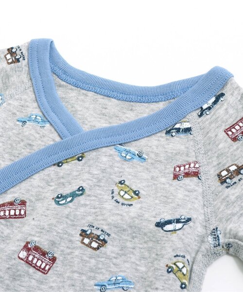 apres les cours（アプレレクール）の「ベビー半袖フライスグレコ肌着（肌着・キッズ・グレー/アイボリー/サーモンピンク/ベージュ/ミント・80/70）」の17枚目の写真