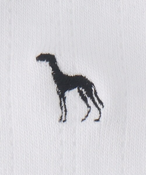 adabat（アダバット）の「◆ワンポイント ニーハイソックス（ソックス/靴下・レディース・ホワイト/ライトグレー/ネイビー・00）」の6枚目の写真