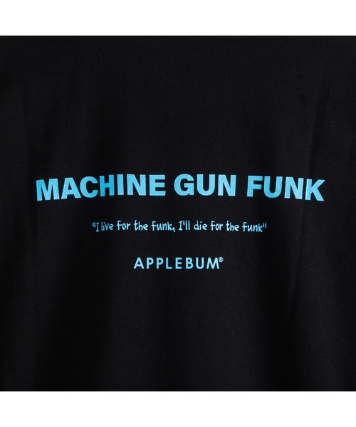 APPLEBUM（アップルバム）の「”Machine Gun Funk” L/S T-shirt（Tシャツ/カットソー・メンズ・ホワイト/ブラック・MEDIUM/LARGE/X-LARGE/SMALL）」の7枚目の写真