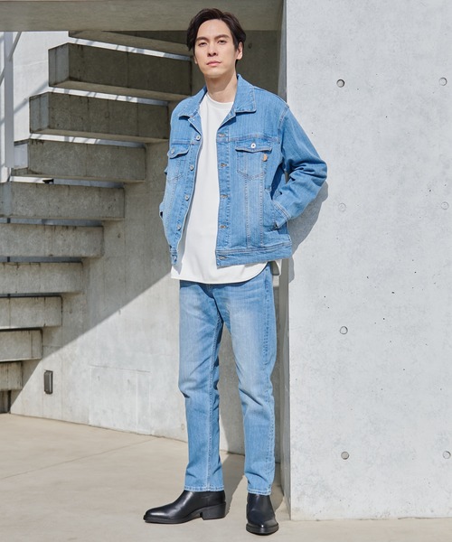 Arnold Palmer（アーノルドパーマー）の「テーパード デニムパンツ（デニムパンツ・メンズ・ライトブルー/ダークブルー/ブラック・LL/L/M）」の18枚目の写真