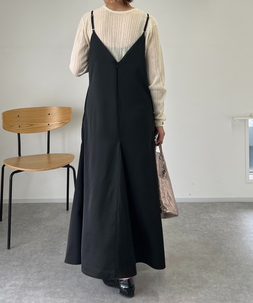 un dix cors（アンディコール）の「ランダムテレコシンプルニット（ニット/セーター・レディース・グリーン系その他/オフホワイト/ブラック・FREE）」の12枚目の写真