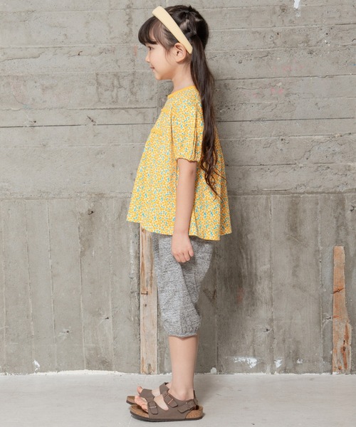 RAGMART（ラグマート）の「フラワープリントTシャツ（Tシャツ/カットソー・キッズ・イエロー/ピンク/ブルー・95cm/90cm/80ｃｍ）」の12枚目の写真