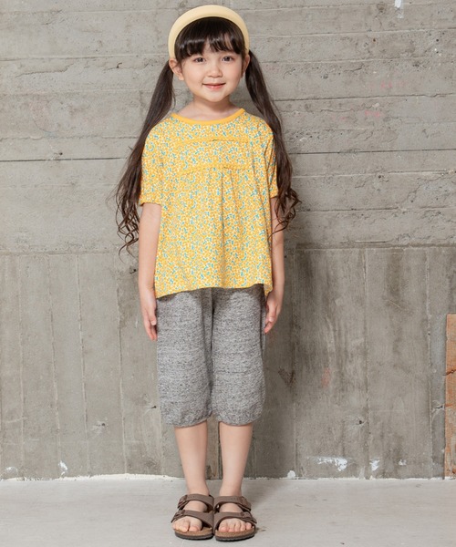 RAGMART（ラグマート）の「フラワープリントTシャツ（Tシャツ/カットソー・キッズ・イエロー/ピンク/ブルー・95cm/90cm/80ｃｍ）」の11枚目の写真