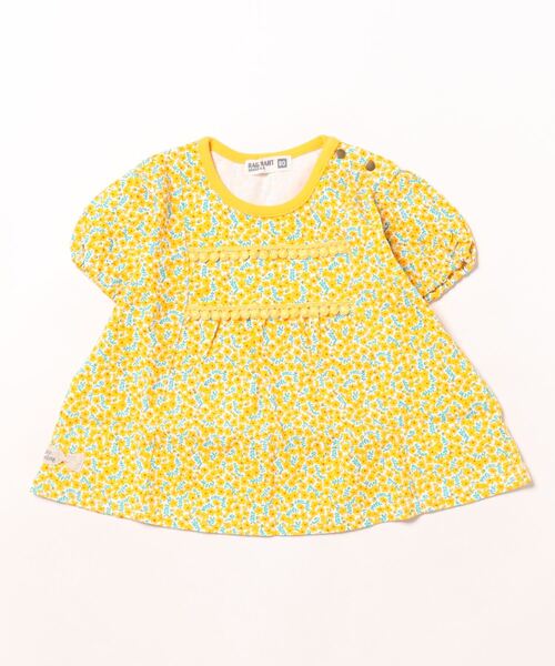RAGMART（ラグマート）の「フラワープリントTシャツ（Tシャツ/カットソー・キッズ・イエロー/ピンク/ブルー・95cm/90cm/80ｃｍ）」の15枚目の写真