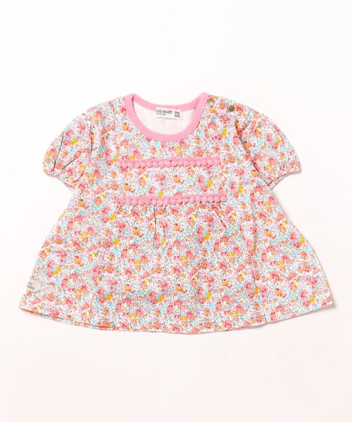 RAGMART（ラグマート）の「フラワープリントTシャツ（Tシャツ/カットソー・キッズ・イエロー/ピンク/ブルー・95cm/90cm/80ｃｍ）」の16枚目の写真