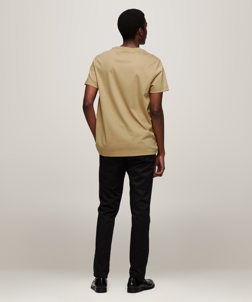 TOMMY HILFIGER(トミーヒルフィガー)の「ラグジュアリーインターロックTシャツ(Tシャツ/カットソー・メンズ・ベージュ/ブルー/ベージュ系その他/ブルー系その他・LARGE/MEDIUM/SMALL/X-LARGE)」の12枚目の写真