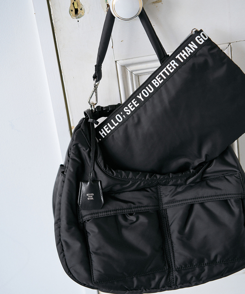 haru×BETTER THAN GOOD×FRAMeWORK】2WAY NYLON SHOULDER BAG