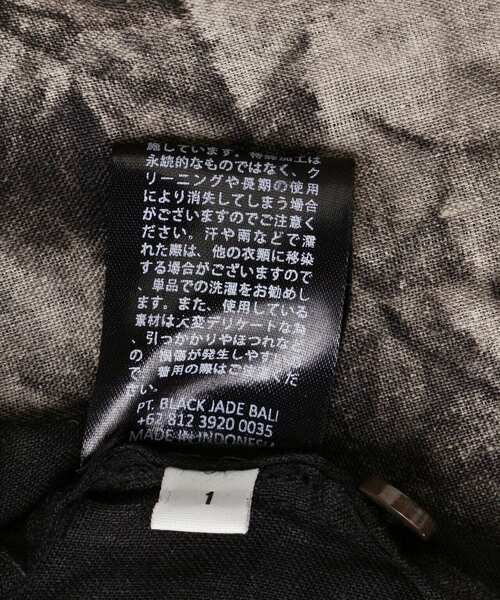 KMRii（ケムリ）の「KMRii/ケムリ/Discharged Linen Kimono Shirt（シャツ/ブラウス・レディース・ブラック・1）」の14枚目の写真