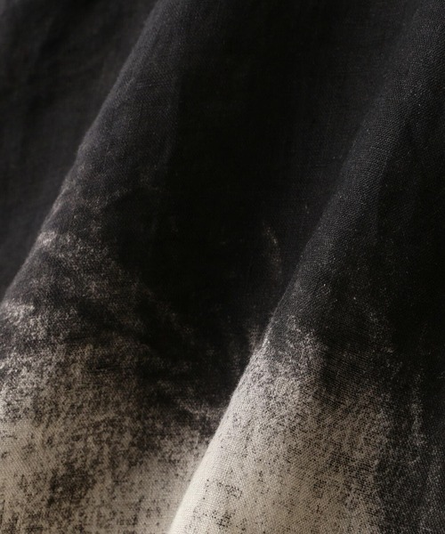 KMRii（ケムリ）の「KMRii/ケムリ/Discharged Linen Kimono Shirt（シャツ/ブラウス・レディース・ブラック・1）」の5枚目の写真