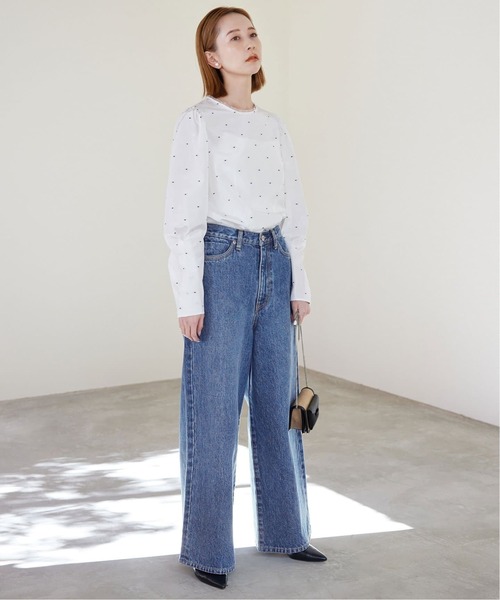 追加3》LE DENIM バギーパンツ（デニムパンツ）｜SLOBE IENA