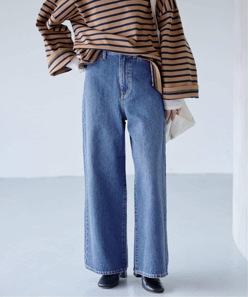 追加3》LE DENIM バギーパンツ（デニムパンツ）｜SLOBE IENA