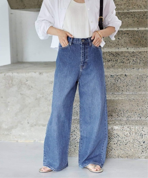 追加3》LE DENIM バギーパンツ（デニムパンツ）｜SLOBE IENA