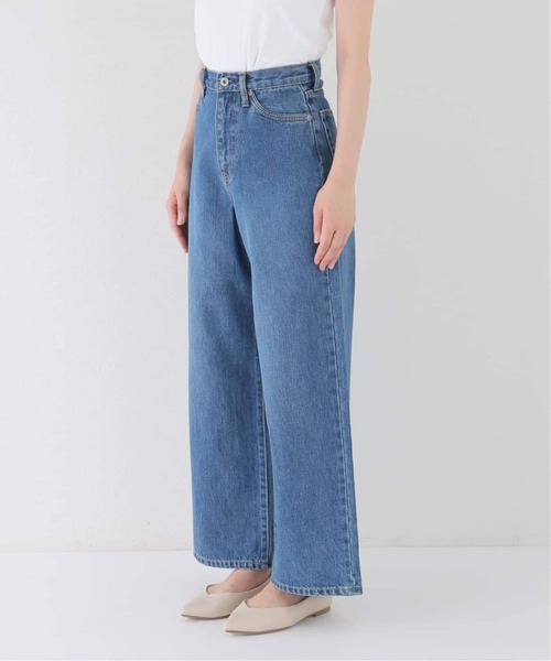 SLOBE IENA（スローブイエナ）の「《追加3》LE DENIM バギーパンツ（デニムパンツ・レディース・サックスブルー/ブルー・34/36/38/40）」の8枚目の写真