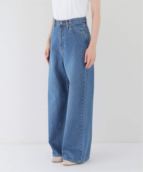 SLOBE IENA LE DENIM バギーパンツ 38 ブルーA 追加3》LE DENIM バギーパンツ（デニムパンツ）｜SLOBE IENA