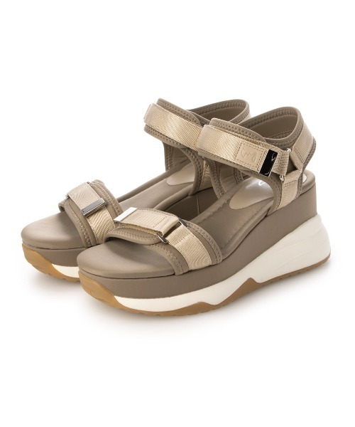 ing（イング）の「厚底スポーツサンダル（サンダル・レディース・ブラック/ストーン/ピンク/ベージュ・S/M/L）」の3枚目の写真