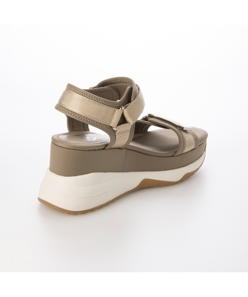 ing（イング）の「厚底スポーツサンダル（サンダル・レディース・ブラック/ストーン/ピンク/ベージュ・S/M/L）」の6枚目の写真