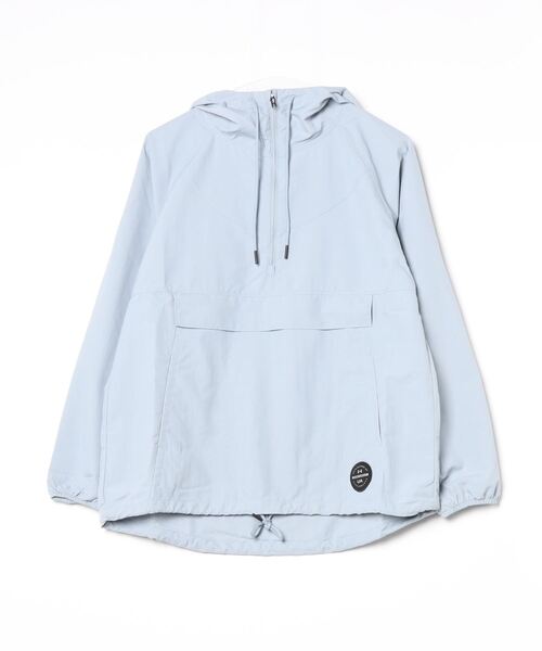 UNDER ARMOUR(アンダーアーマー)の「アンダーアーマー UA ナイロン アノラック(ナイロンジャケット・レディース・ベージュ/ブルー・S/L/XL/M)」の2枚目の写真