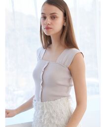 MERCURYDUO | 2WAYプチスリーブコンパクトニット(ニット/セーター)