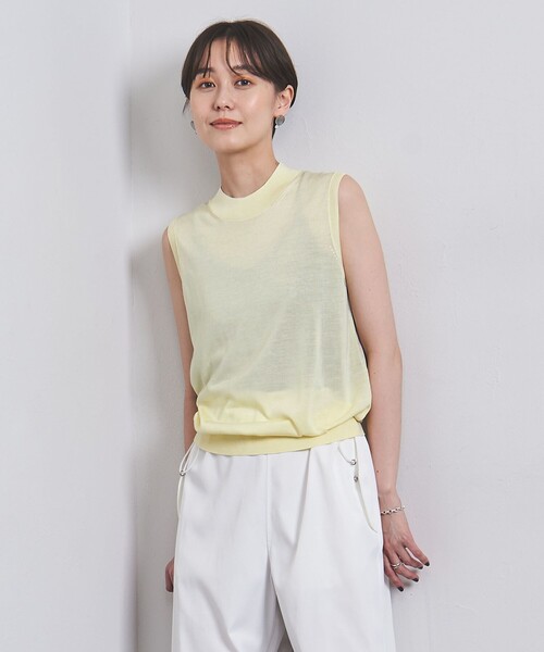 SLOANE　18G ノースリーブ ニット SLOANE（スローン）の「＜SLOANE＞18G ノースリーブ ニット