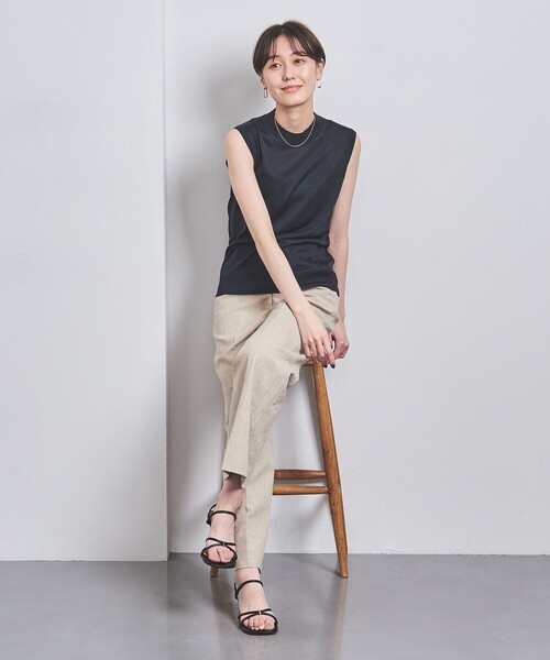 SLOANE　18G ノースリーブ ニット SLOANE（スローン）の「＜SLOANE＞18G ノースリーブ ニット
