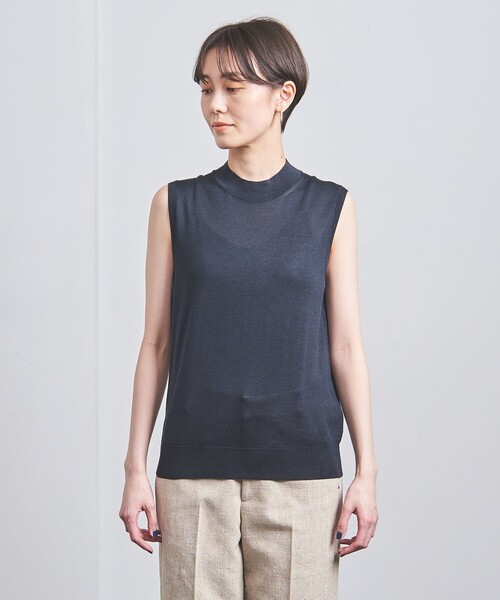 SLOANE（スローン）の「＜SLOANE＞18G ノースリーブ ニット