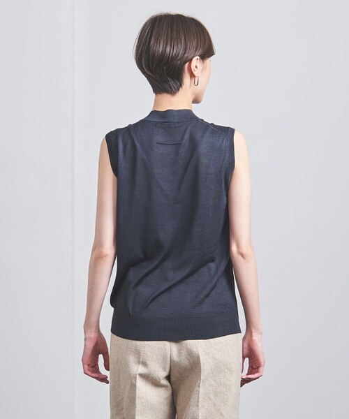 SLOANE　18G ノースリーブ ニット SLOANE（スローン）の「＜SLOANE＞18G ノースリーブ ニット
