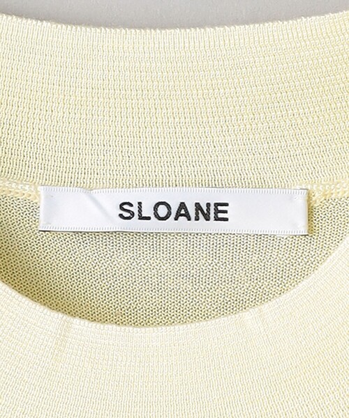 SLOANE（スローン）の「＜SLOANE＞18G ノースリーブ ニット（ニット
