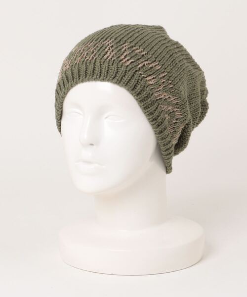 チャイハネ（チャイハネ）の「【チャイハネ】パハネヘンプコットンニットキャップ（ニットキャップ/ビーニー・レディース・ベージュ/ブラック/キャメル/カーキ・FREE）」の9枚目の写真
