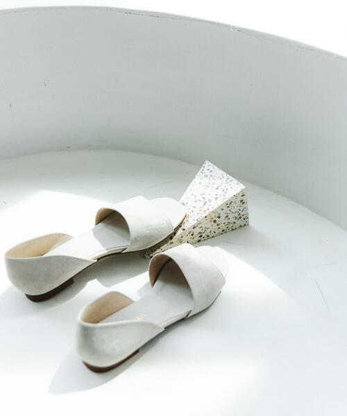 RODE SKO（ロデスコ）の「『MADE IN JAPAN』セパレートフラットサンダル（サンダル・レディース・ベージュ/ブラウン/ブラック・36/37/38）」の3枚目の写真