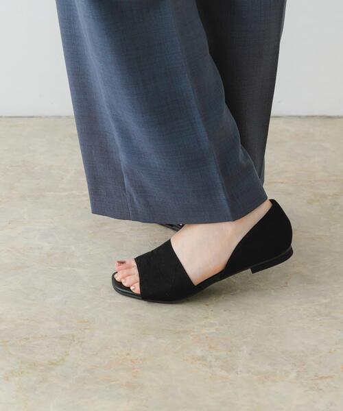 RODE SKO（ロデスコ）の「『MADE IN JAPAN』セパレートフラットサンダル（サンダル・レディース・ベージュ/ブラウン/ブラック・36/37/38）」の7枚目の写真