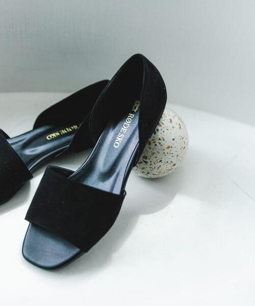 RODE SKO（ロデスコ）の「『MADE IN JAPAN』セパレートフラットサンダル（サンダル・レディース・ベージュ/ブラウン/ブラック・36/37/38）」の14枚目の写真