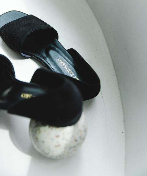 RODE SKO（ロデスコ）の「『MADE IN JAPAN』セパレートフラットサンダル（サンダル・レディース・ベージュ/ブラウン/ブラック・36/37/38）」の16枚目の写真