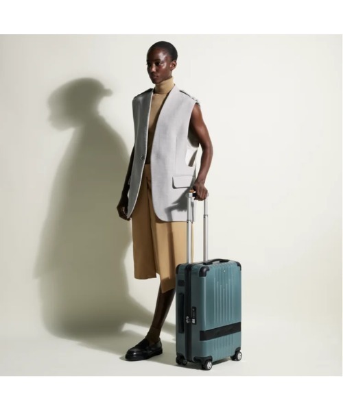 MONTBLANC(モンブラン)の「#MY4810 キャビン コンパクト トローリー(スーツケース/キャリーバッグ・メンズ・グリーン系その他・ONE SIZE)」の2枚目の写真