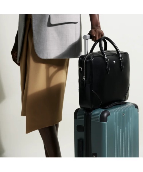 MONTBLANC(モンブラン)の「#MY4810 キャビン コンパクト トローリー(スーツケース/キャリーバッグ・メンズ・グリーン系その他・ONE SIZE)」の6枚目の写真